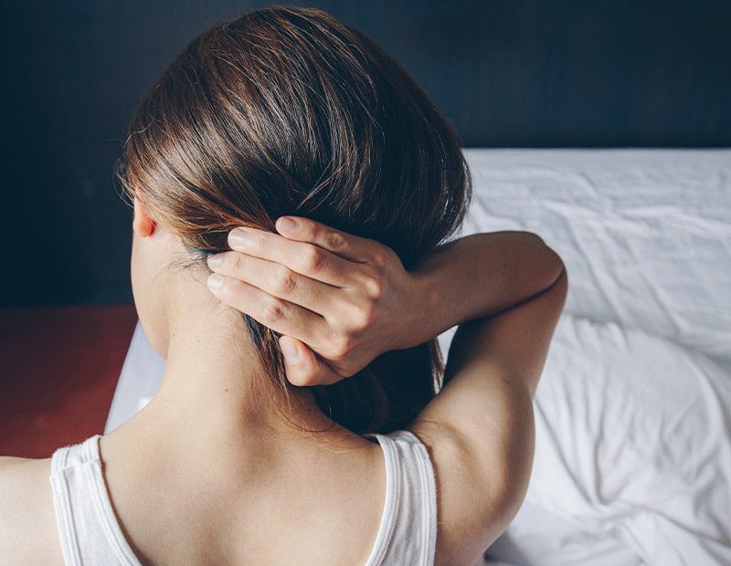 Dr Michael Black treats neck pain with chiropractic care